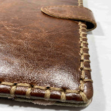 Load image into Gallery viewer, Brown Leather iPad case

