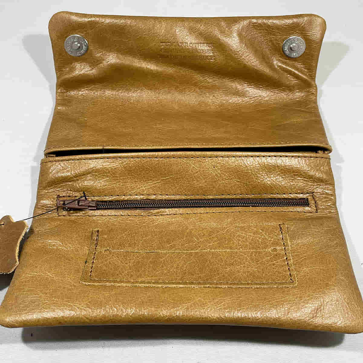 Unique LEATHER Tobacco Pouch - Model Leather 5 in Brown