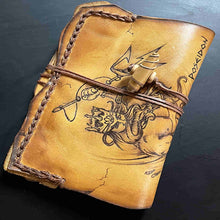 Load image into Gallery viewer, Leather Tobacco Pouch with Pyrography - Greek Mythology (8 designs)
