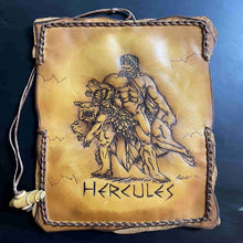 Load image into Gallery viewer, leather tobacco pouch mythology
