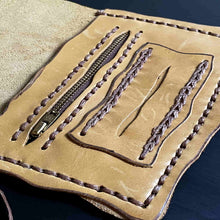 Load image into Gallery viewer, Leather Tobacco Pouch with Pyrography - Greek Mythology (8 designs)
